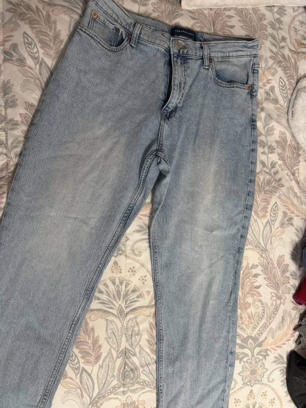 Aeropostale Light Blue Straight Leg Jeans